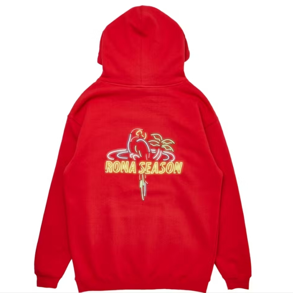 Full Send Red Beer Pull Over Hoodie